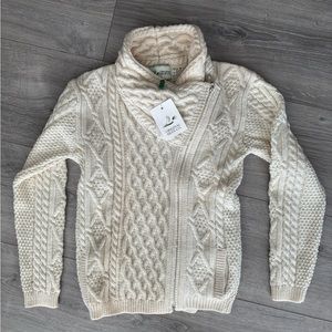 Irish knit sweater